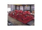 Peerless - Model B-1541 - Power Plant Fire Pump System