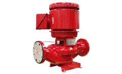 Peerless - Model PVF - Vertical Inline Single-Stage Fire Pumps for Fire Protection