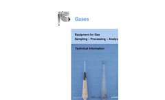 Gröger - Model GO-TOC P - Water Measuring Systems  Brochure