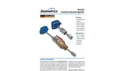 Model EX100/200-Series - Insertion Electromagnetic Flow Sensor Brochure