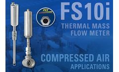 Precision Compressed Air Thermal Flow Meter Improves Processes, Reduces Maintenance & Cuts Costs