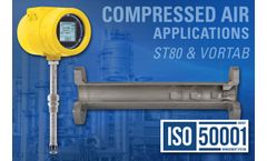 Flow Meter Helps Chemical Company Meet ISO 50001 Standard to Lower Energy Costs