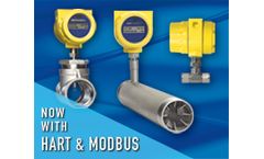 Precise Gas Line Control For Industrial Ovens & Furnaces With ST75 Thermal Mass Flow Meter