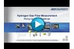 Hydrogen Gas Flow Measurement - Rising Up To The Challenge - Video