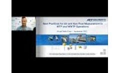 Best Practices For Air/Gas Flow Measurement In WTP And WWTP Operations - Video
