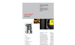 Thermo Scientific Orion - Model 2111XP - Sodium Analyzer - Brochure