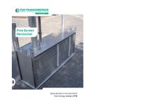 FSM - Horizontal Fine Screen -Brochure