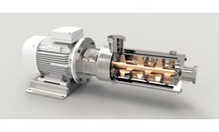 INDAG - Model DLM/M - Dynamic Inline Mixer Food Used for Gentle Mixing