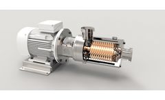 INDAG - Model DLM/S - Intensive Inline Mixer Food Used for Effective Mixing