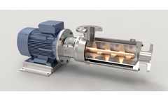 INDAG - Model DLM/M - Dynamic Inline Mixer Nonfood for Gentle Mixing