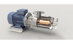 INDAG - Model DLM/P - Dynamic Inline Mixer Nonfood for Shear Sensitive Mixing