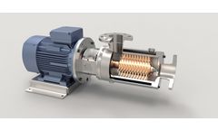 INDAG - Model DLM/S - Intensive Inline Mixer Nonfood for Challenging Mixing