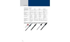 Knick - Model SE 204 - 4-Electrode Sensor - Brochure