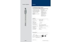 Knick - Model SE 740 - Optical Oxygen Sensor - Brochure