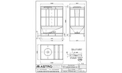 Astro - Model PTA 9- LT. 900 - Rectangular Conical Tank for Lightweight Products - Brochure