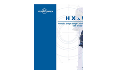Ruhrpumpen - Model SCE-M - Horizontal Single Stage Pumps with Permanent Magnetic Drive - Brochure
