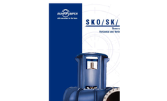 SKO / SK / SKV. Three-Channel Pumps Horizontal and Vertical Installation Brochure