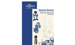 Hydraulic-Decoking-System. Charge Pump, Pit Pump, Coke-Cutting Pump, Crosshead, Drill Stem Drive Brochure