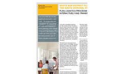 PROLOGA - Version SAP - Dispatching and Route Planning Software Brochure