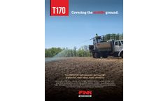 Finn - Model T170 - 1,500 Gallon Tank Hydroseeder- Specifications Brochure