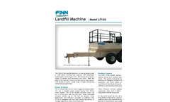 FINN - Model LF120 - Landfill HydroSeeder - Specification Sheet