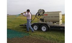 Finn - Model T30 - 335 Gallon Capacity Steel Tank Hydroseeder