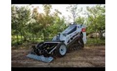 Finn GM45 Ground Prep Attachments Mini Skid Steer - Video