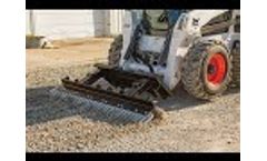 FINN GSM65 Ground Prep Attachment Skid Steer - Video