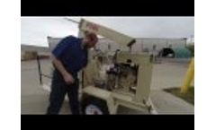 Finn B70 Straw Blower Start Up - Video