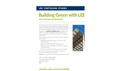 LEED Core Concepts & Strategies