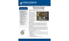 The Dynatec Difference High quality discharge                                    and reuse from MBR  Dynatec Provides Reuse Water for Cereals