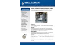 The Dynatec Difference  Dynatec provides ultrafiltration system for PCB removal at hazardous landfill in Belleville, MI