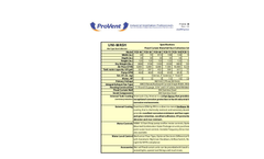  	ProVent - Model ProScrub - Economical Wet Dust Collector - Specification