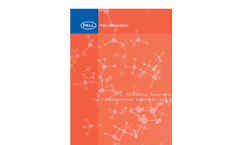Pall Corporation: Providing Innovative Fluid Management Solutions and Services Brochure (PDF 2.14 MB)