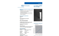 XC II Micro-Carbon II Series Filter Cartridges Brochure (PDF 51 KB)