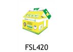 Bio Bin - Model FSL420 - 2 Litre Yellow Cardboard Based Clinical Waste Container