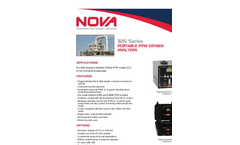 Portable PPM Oxygen Analyzer 325 Series- Brochure