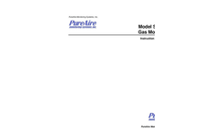 Item # STX-PA, STX-PA Smart Gas Transmitter - Manual Brochure