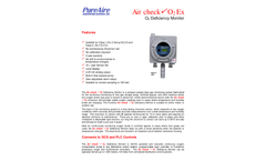 PureAire - Model ST-48 - Combustible/Toxic Gas Monitor - Brochure