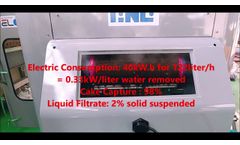 Sludge Dryer by ElodeUSA.com 2020. Sludge Reduction w/o Heat. - Video