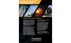 AEREON - Flare Tip Retrofit Services - Marketing Datasheet