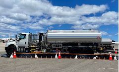 Portable Spill Containment Berms for Aircraft Mobile Refuelers