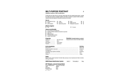 Total Solution - Model AL-8101 - Multi Purpose Penetrant Aerosol Spray - 12 Cans/Case - SpecSheet