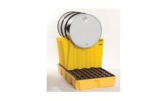 EAGLE - Model 1605 - Poly Drum Cradle - Yellow