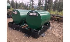 Interstate - Model IPI-LB1010-24-XR - 12` x 12` x 18 Inch Spill Containment L-Bracket Berm