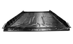 Enpac Stinger - Model EN-48-14841-BK-SF - 14' x 84' x 12 Inch Snap-Foam Drive Through Spill Berm