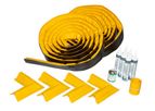 Justrite Make-A-Berm - Model JR-28464 - Custom Spill Containment Kit, 1.5 Inch High x 50 Feet Long