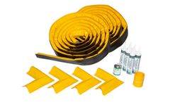 Justrite Make-A-Berm - Model JR-28464 - Custom Spill Containment Kit, 1.5 Inch High x 50 Feet Long