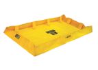 Justrite QuickBerm Lite - Model JR-28564 - 4' x 4' x 8 Inch Containment Berms