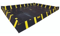 Justrite QuickBerm - Model JR-28548 - 12` x 20` x 12 Inch Containment Berm with Inside Wall Supports